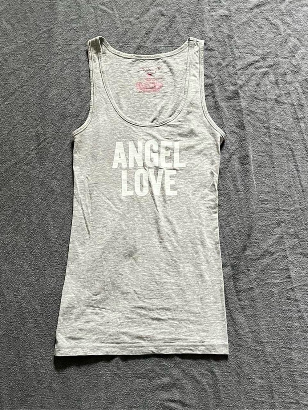 Victoria's Secret grey Angel Love tank top